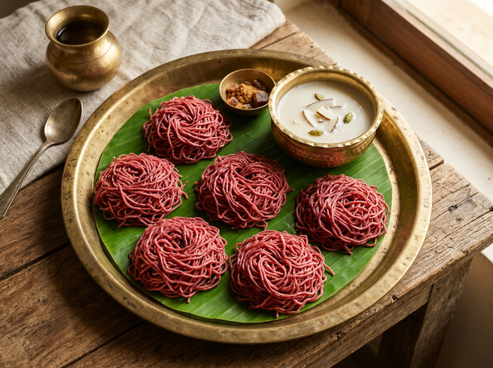 Rakthasali Red Rice Instant Idiyappam