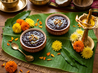 Black Kavuni kheer close-up