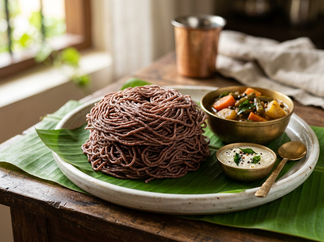 Karunguruvai Red Rice Instant Idiyappam